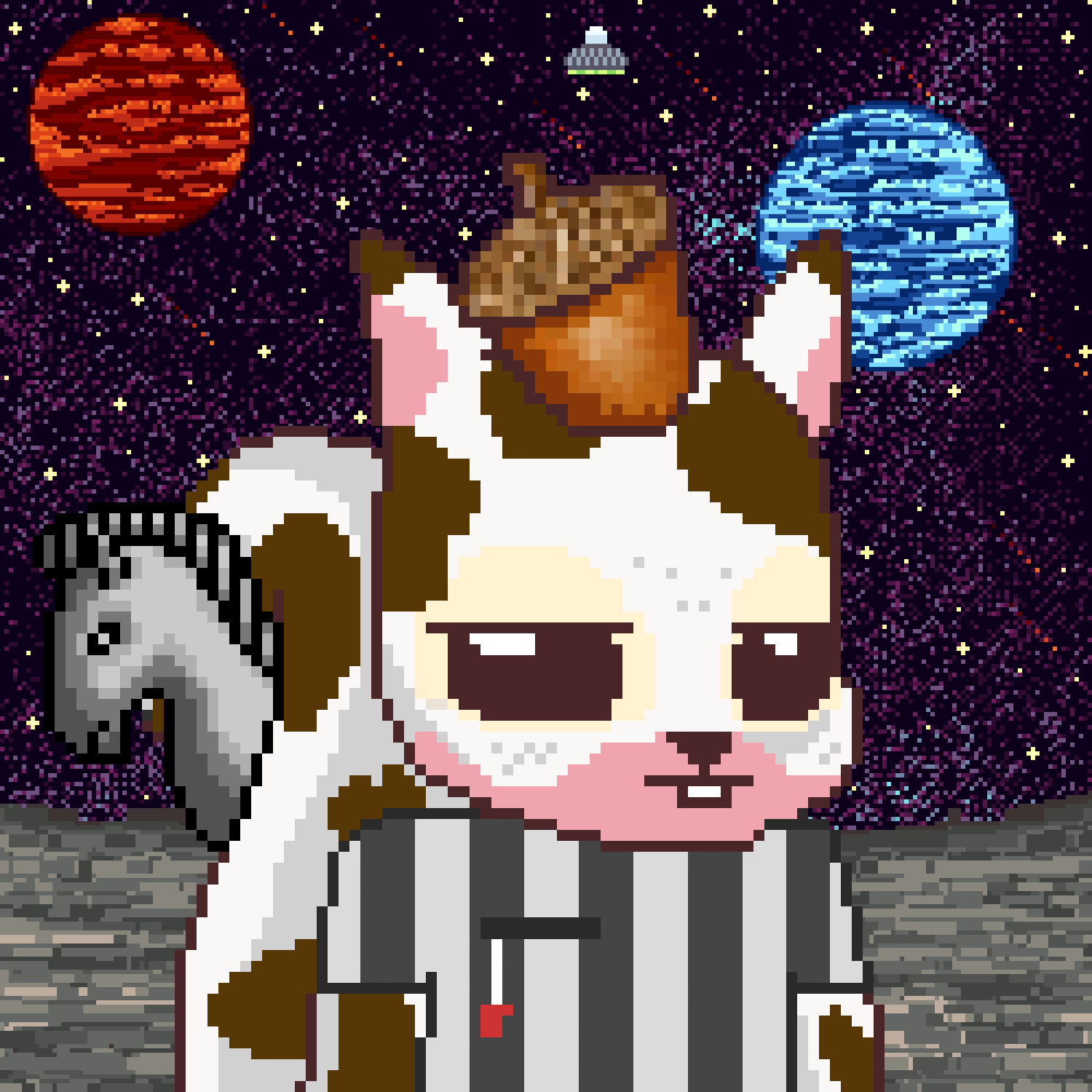 Pixel Squirrels #3562 NFT on Algorand