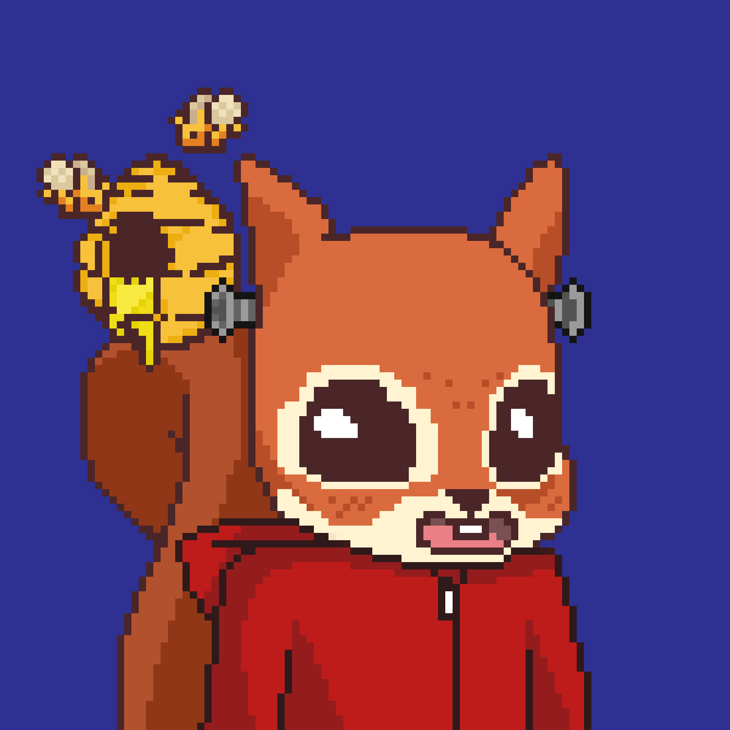 Pixel Squirrels #3682 NFT on Algorand