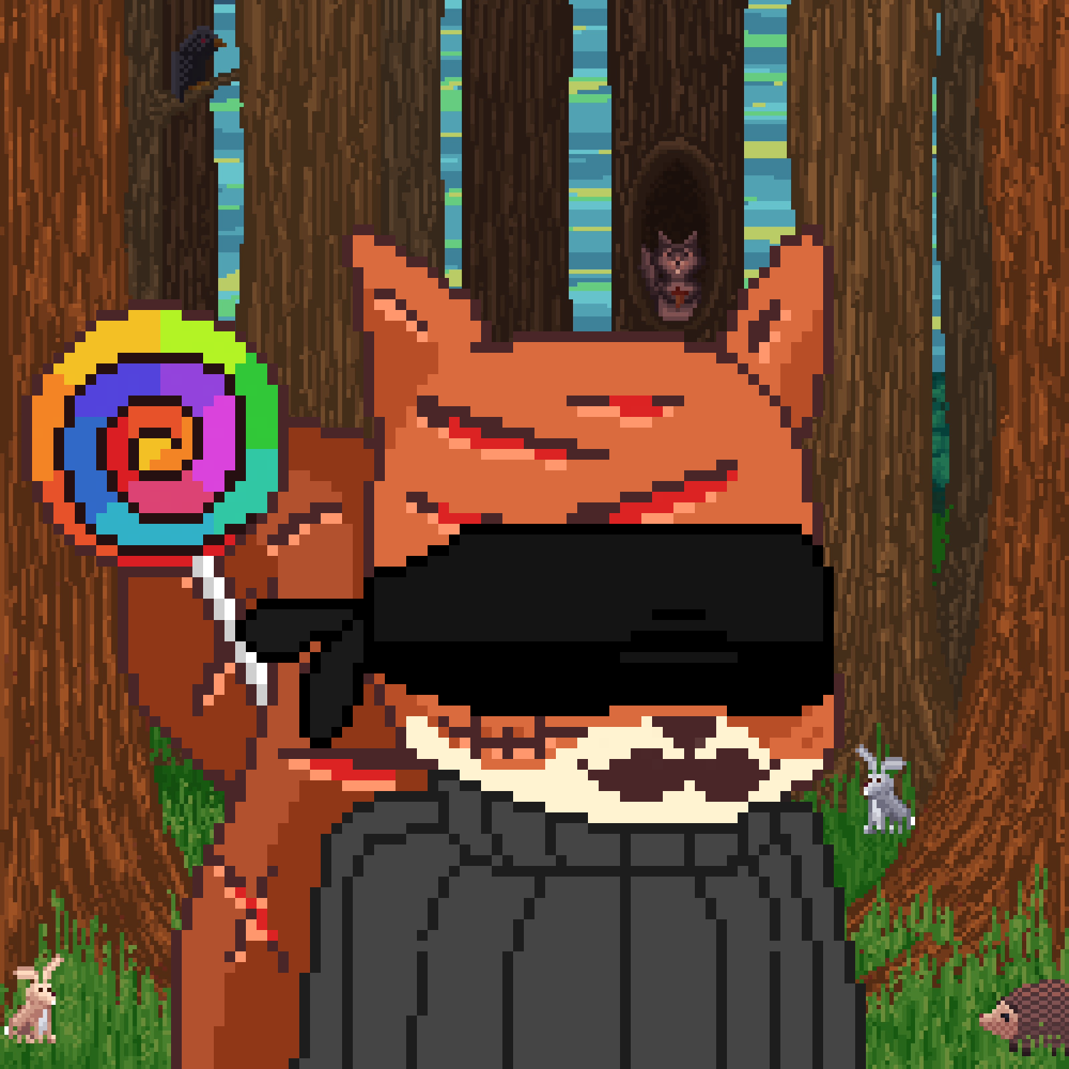 Pixel Squirrels #3683 NFT on Algorand