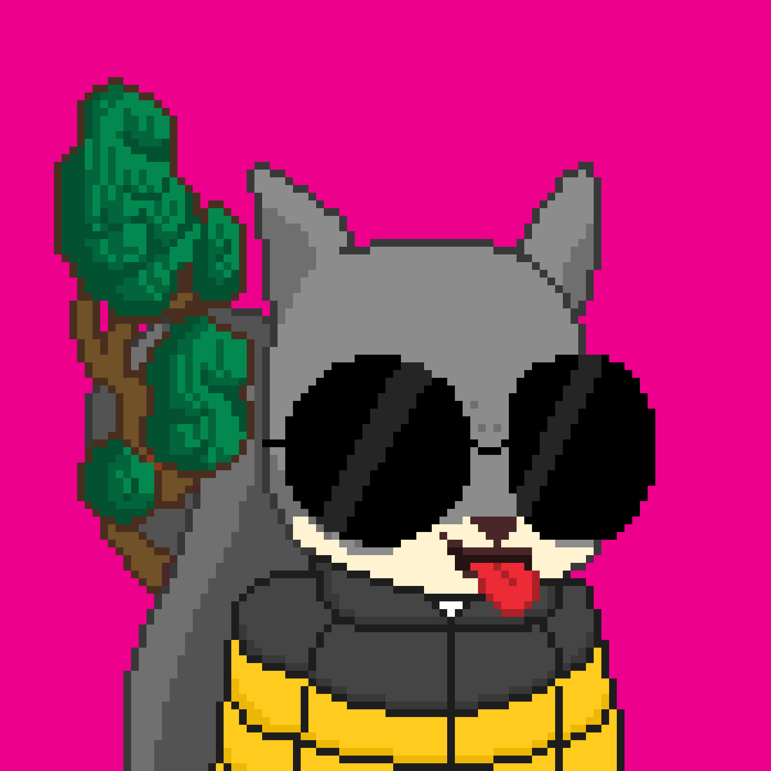 Pixel Squirrels #3937 NFT on Algorand