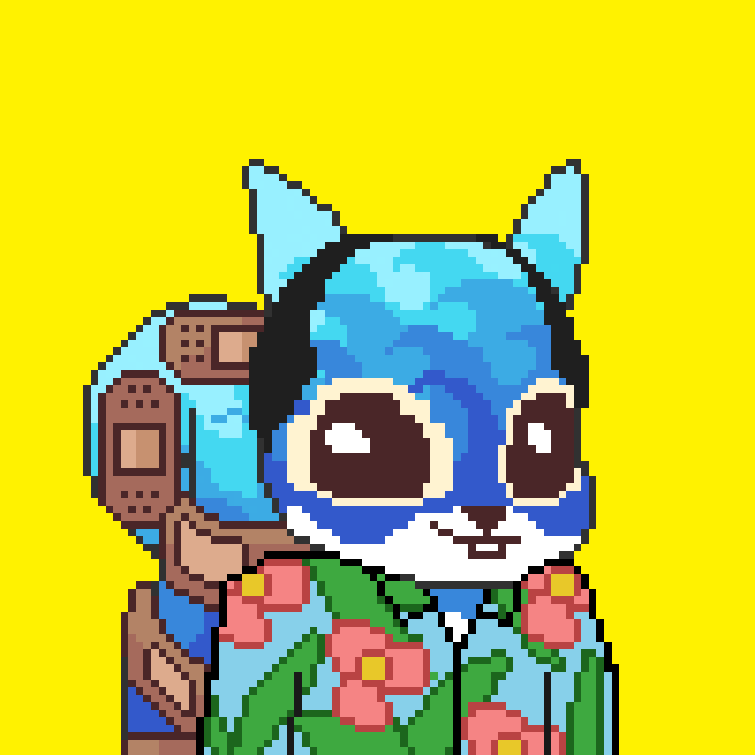 Pixel Squirrels #3949 NFT on Algorand