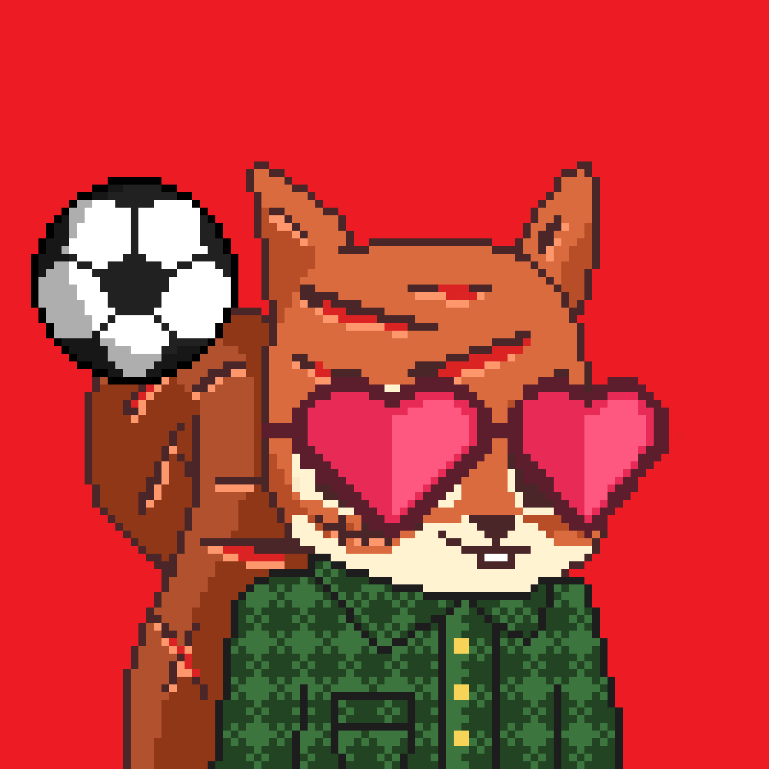Pixel Squirrels #3989 NFT on Algorand