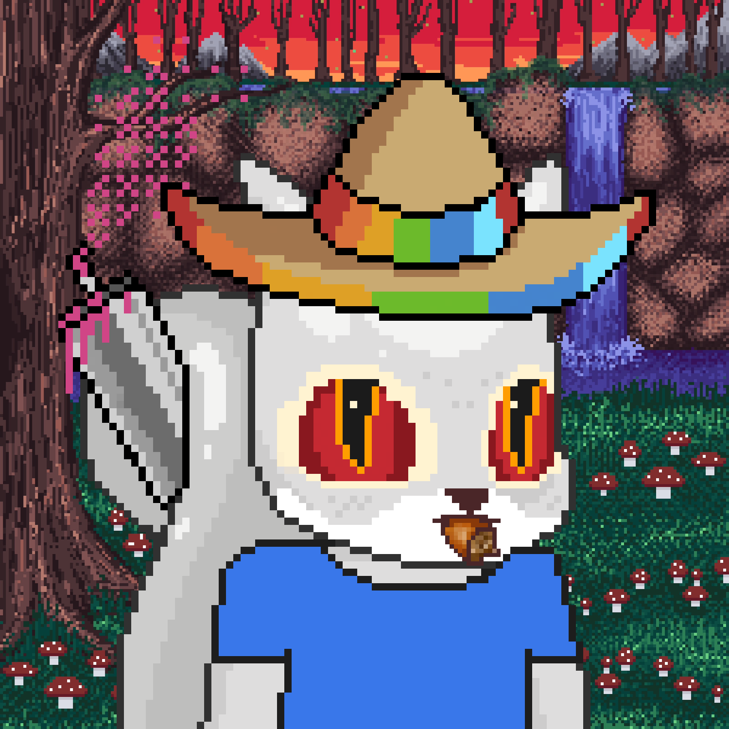 Pixel Squirrels #4003 NFT on Algorand