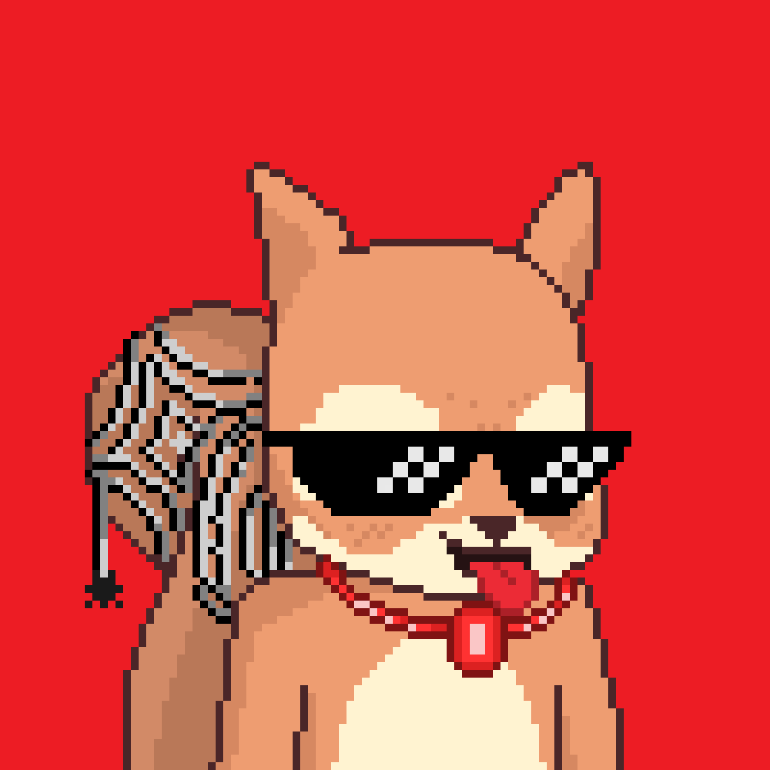 Pixel Squirrels #4144 NFT on Algorand