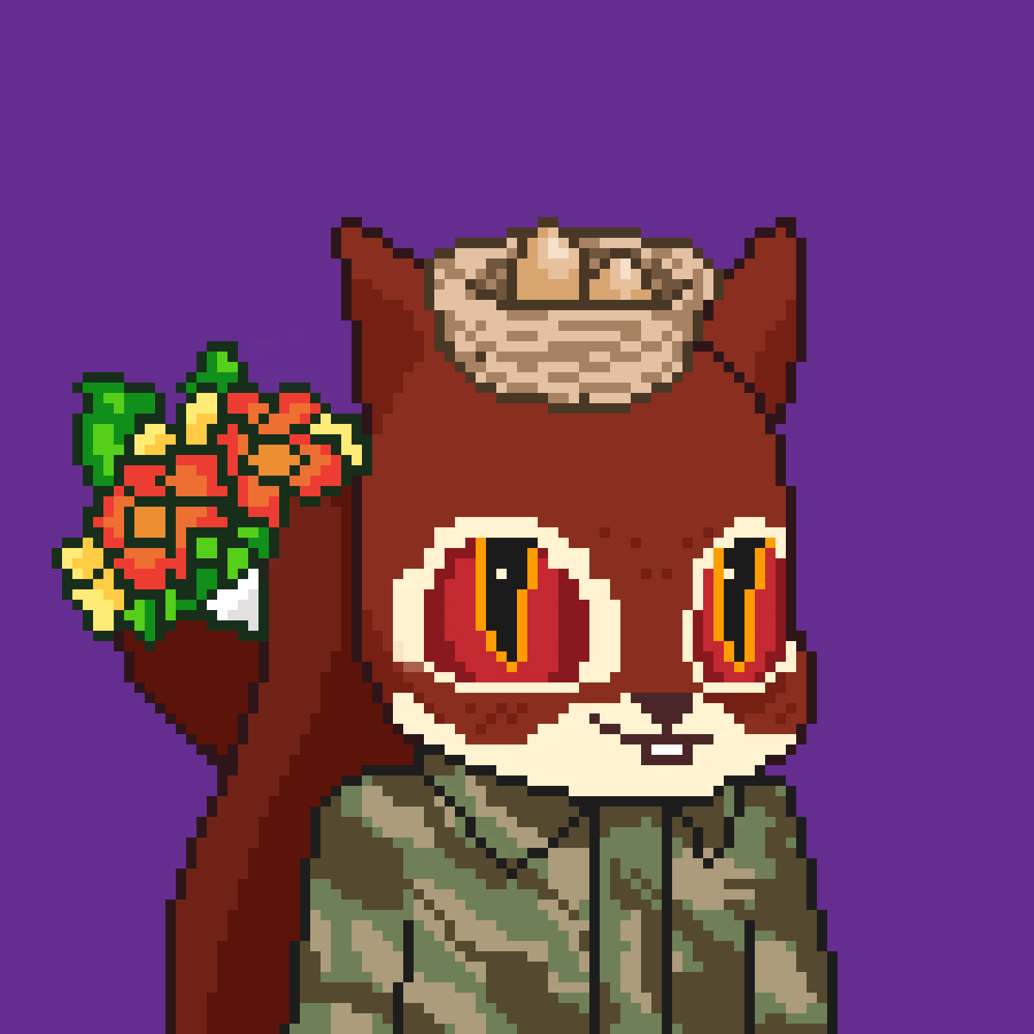 Pixel Squirrels #4203 NFT on Algorand