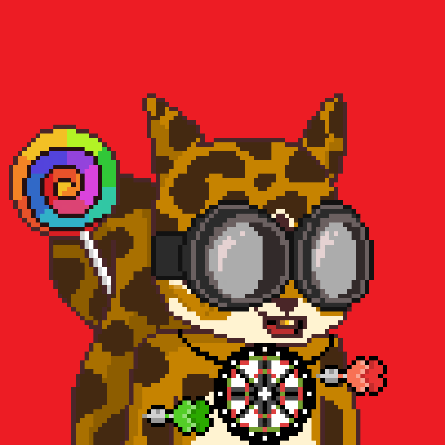 Pixel Squirrels #4325 NFT on Algorand