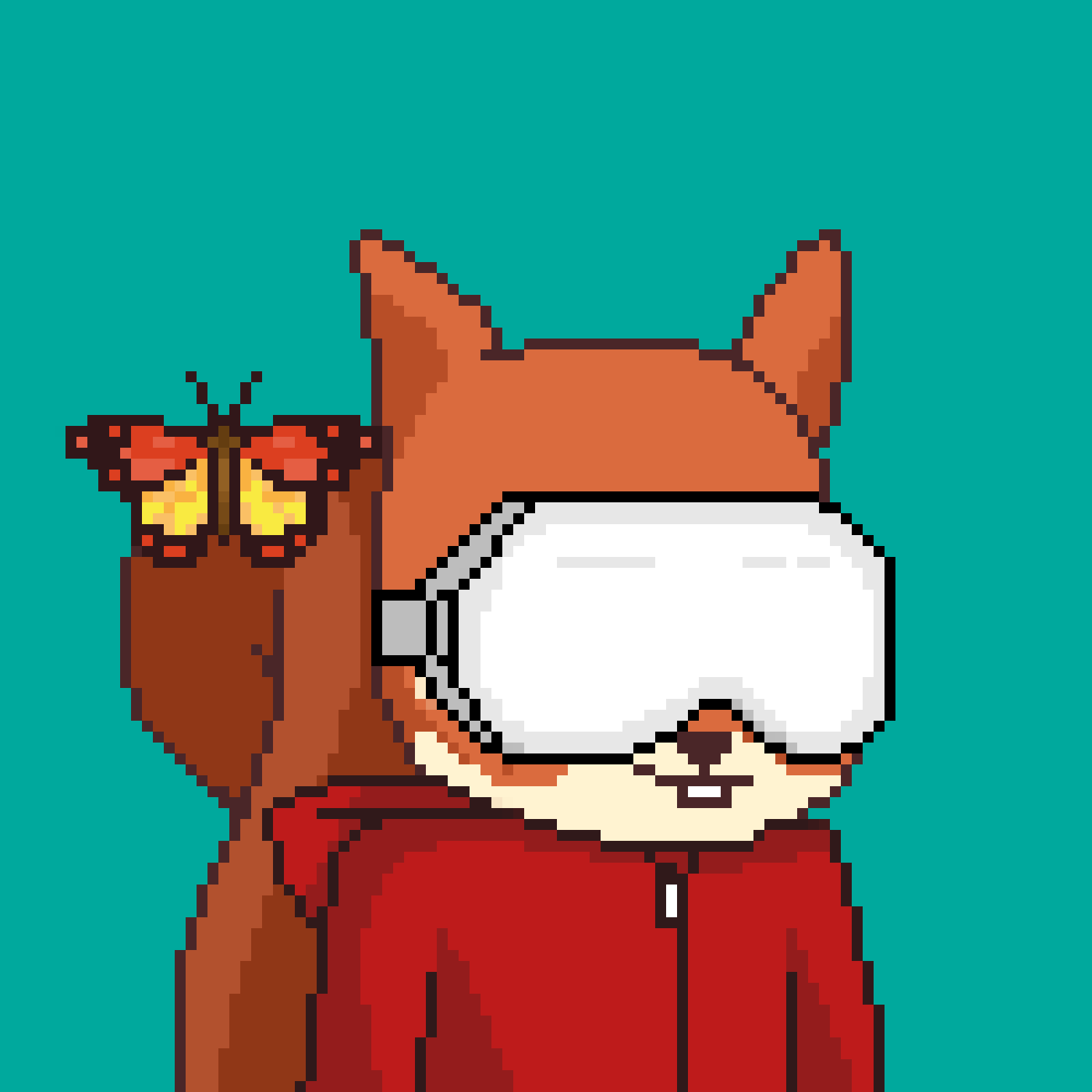 Pixel Squirrels #4440 NFT on Algorand