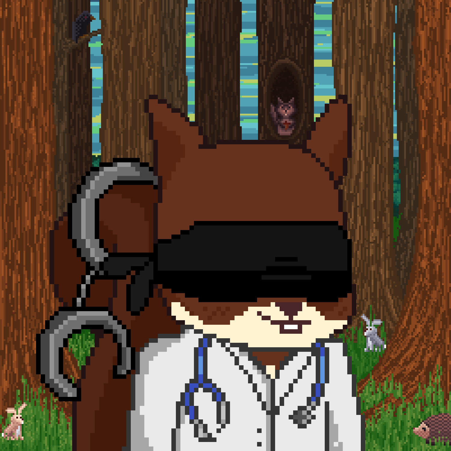 Pixel Squirrels #4449 NFT on Algorand