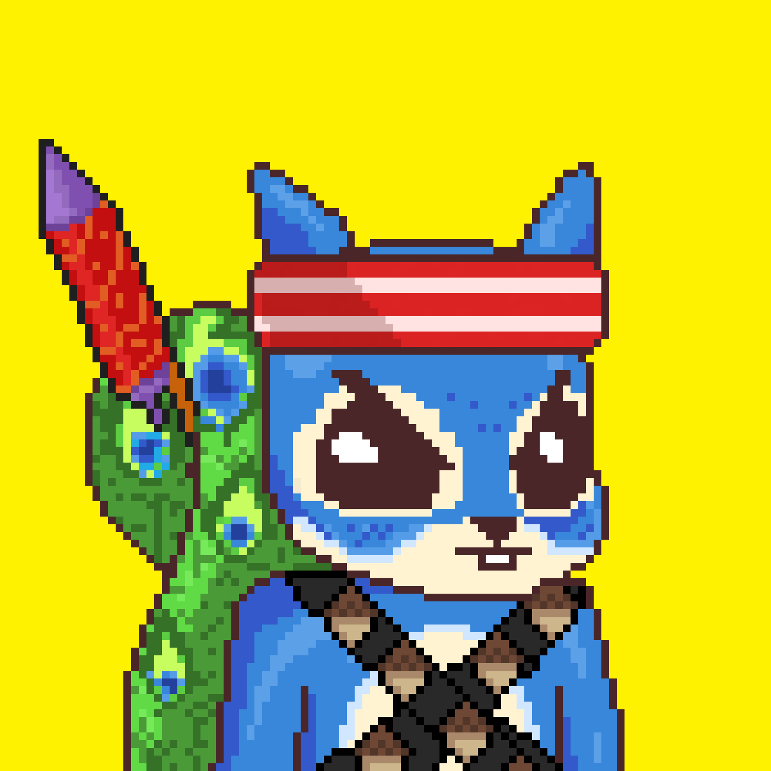 Pixel Squirrels #4483 NFT on Algorand
