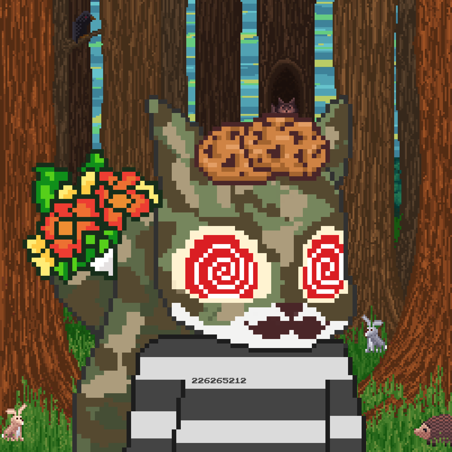 Pixel Squirrels #4524 NFT on Algorand