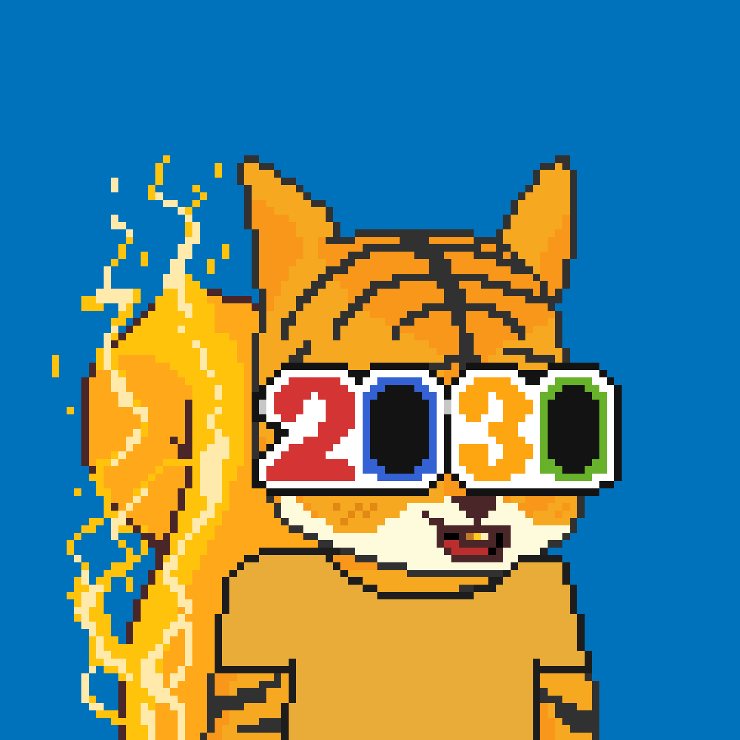 Pixel Squirrels #4551 NFT on Algorand