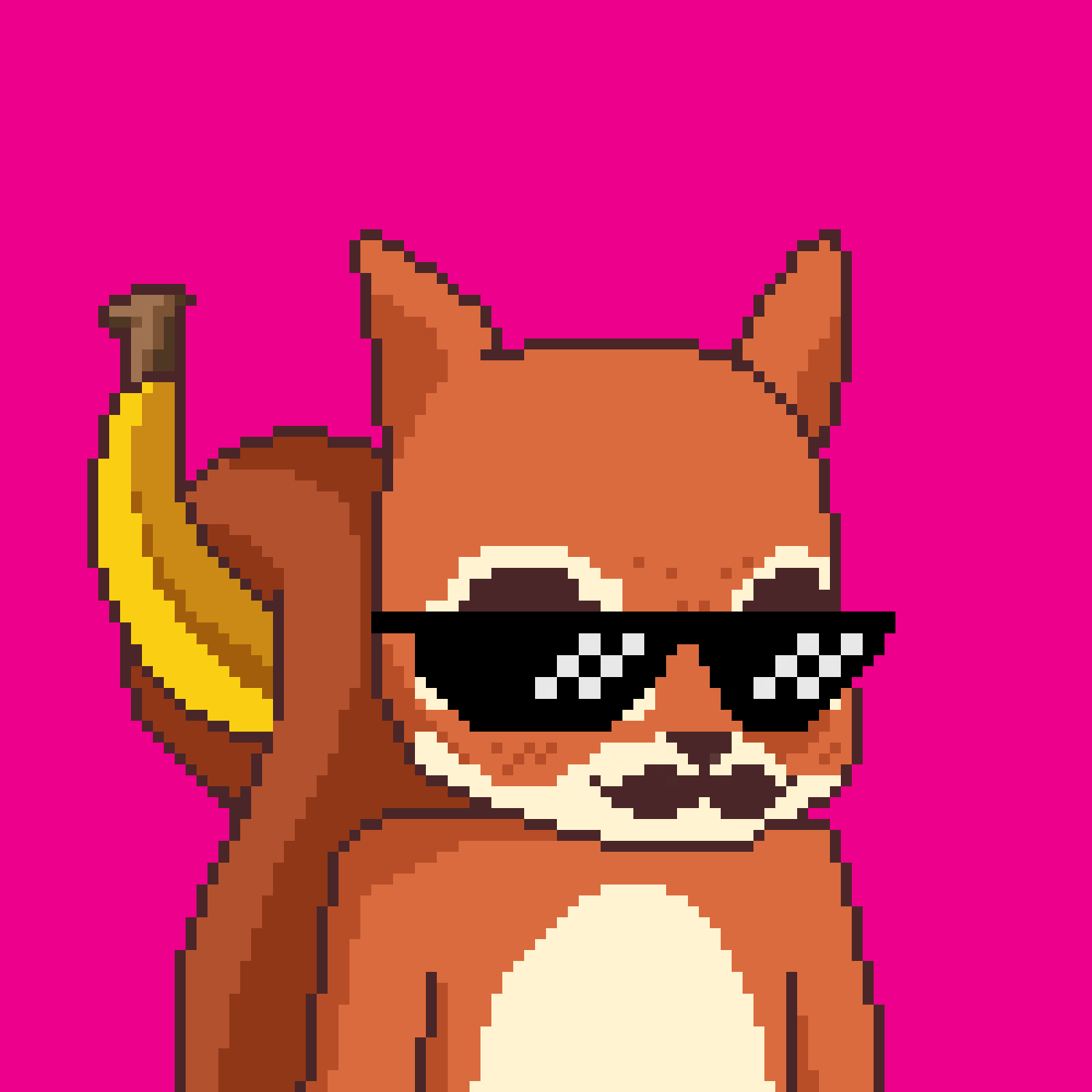 Pixel Squirrels #4586 NFT on Algorand