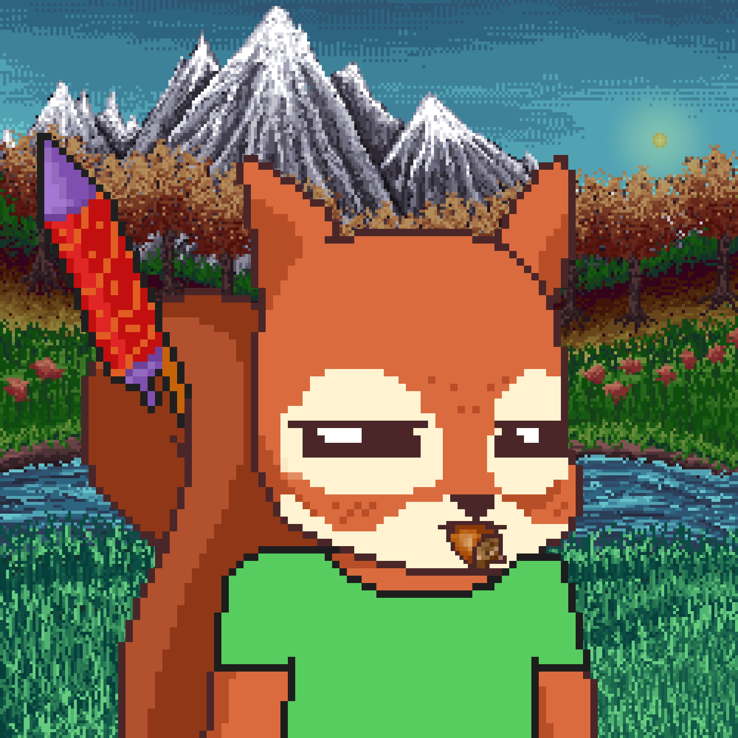 Pixel Squirrels #4623 NFT on Algorand