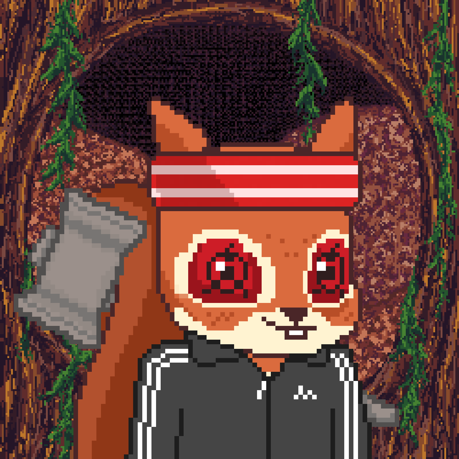 Pixel Squirrels #4682 NFT on Algorand