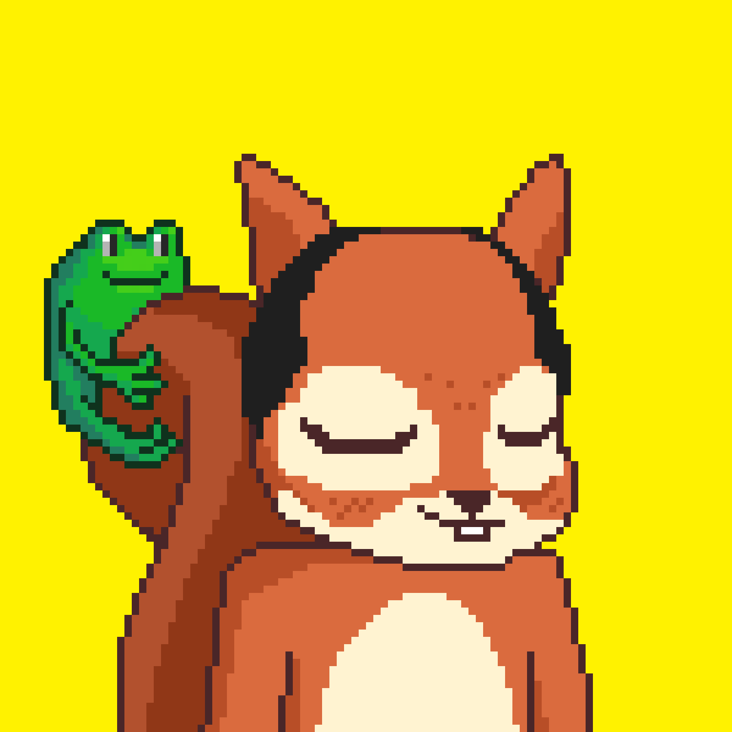 Pixel Squirrels #4683 NFT on Algorand