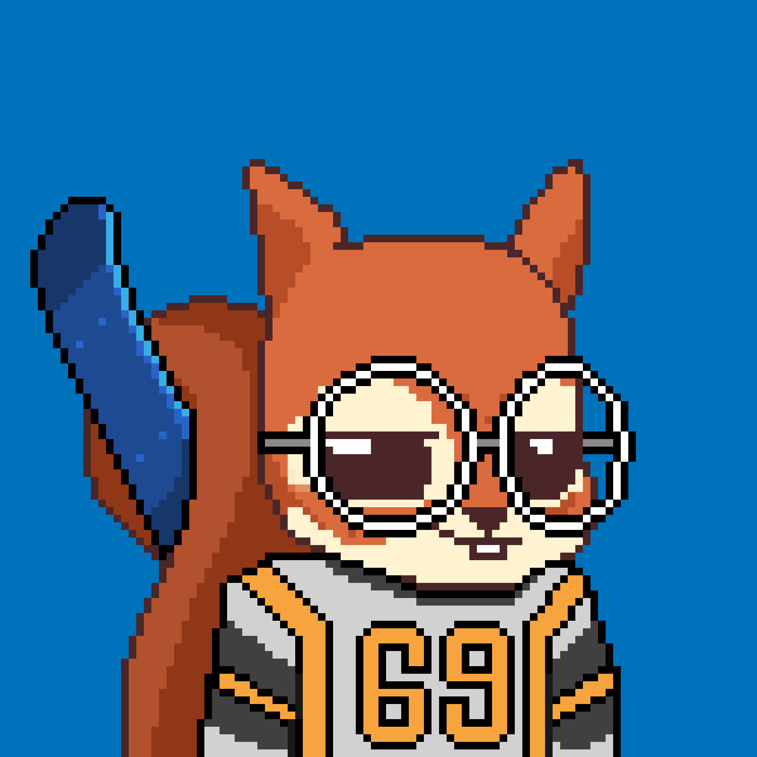 Pixel Squirrels #4718 NFT on Algorand