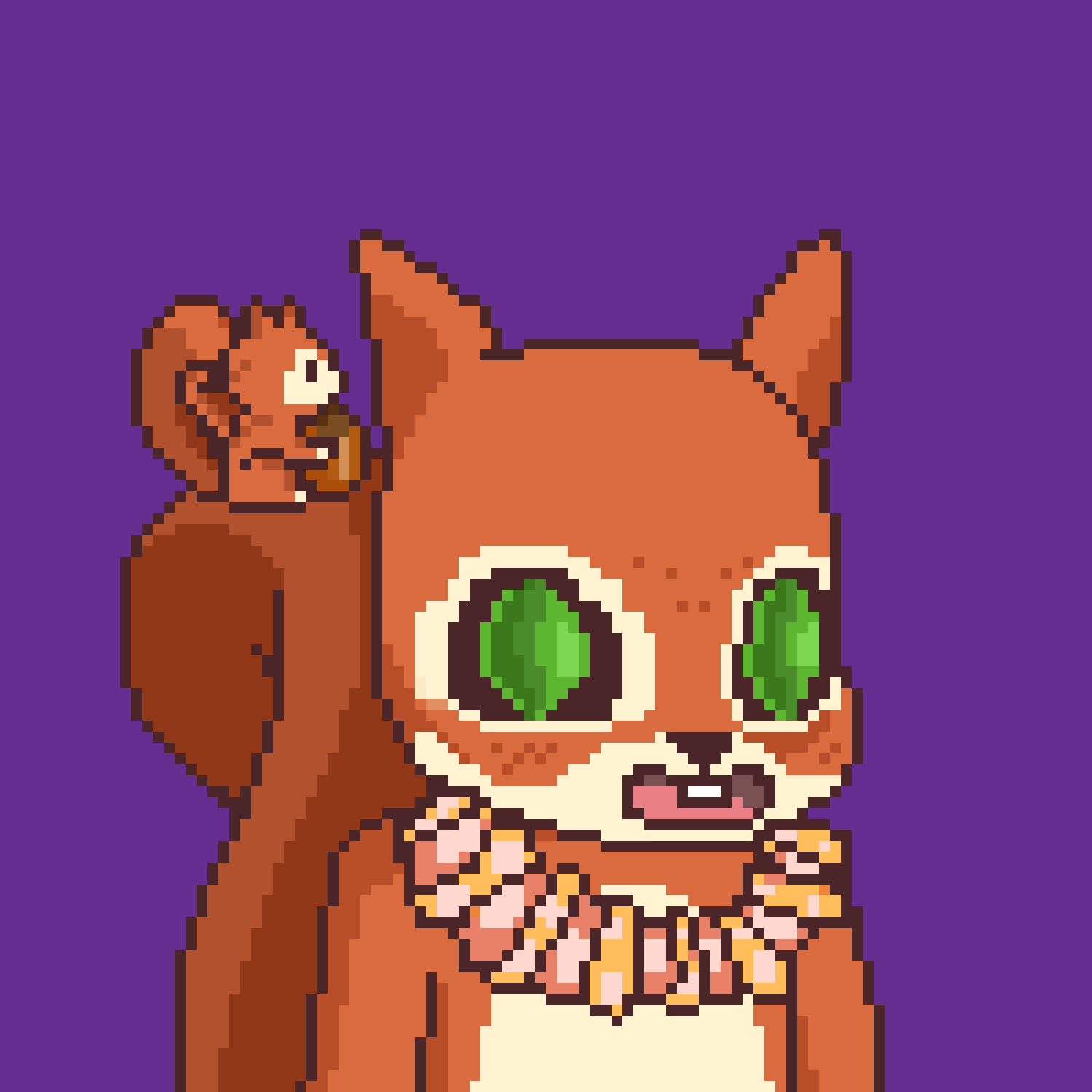 Pixel Squirrels #4724 NFT on Algorand