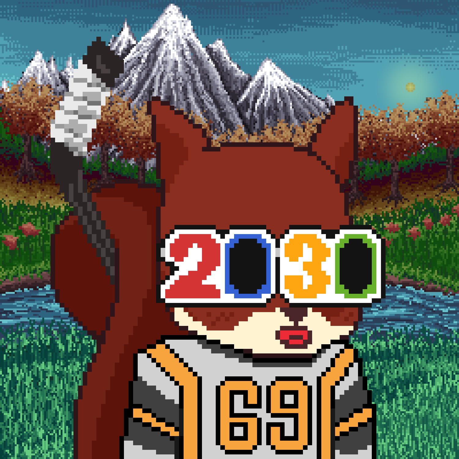 Pixel Squirrels #4753 NFT on Algorand