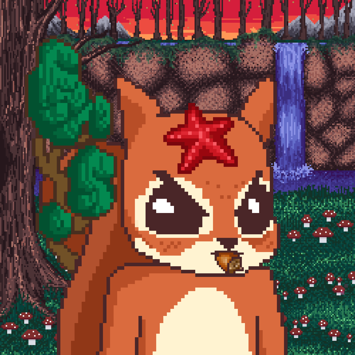 Pixel Squirrels #4769 NFT on Algorand