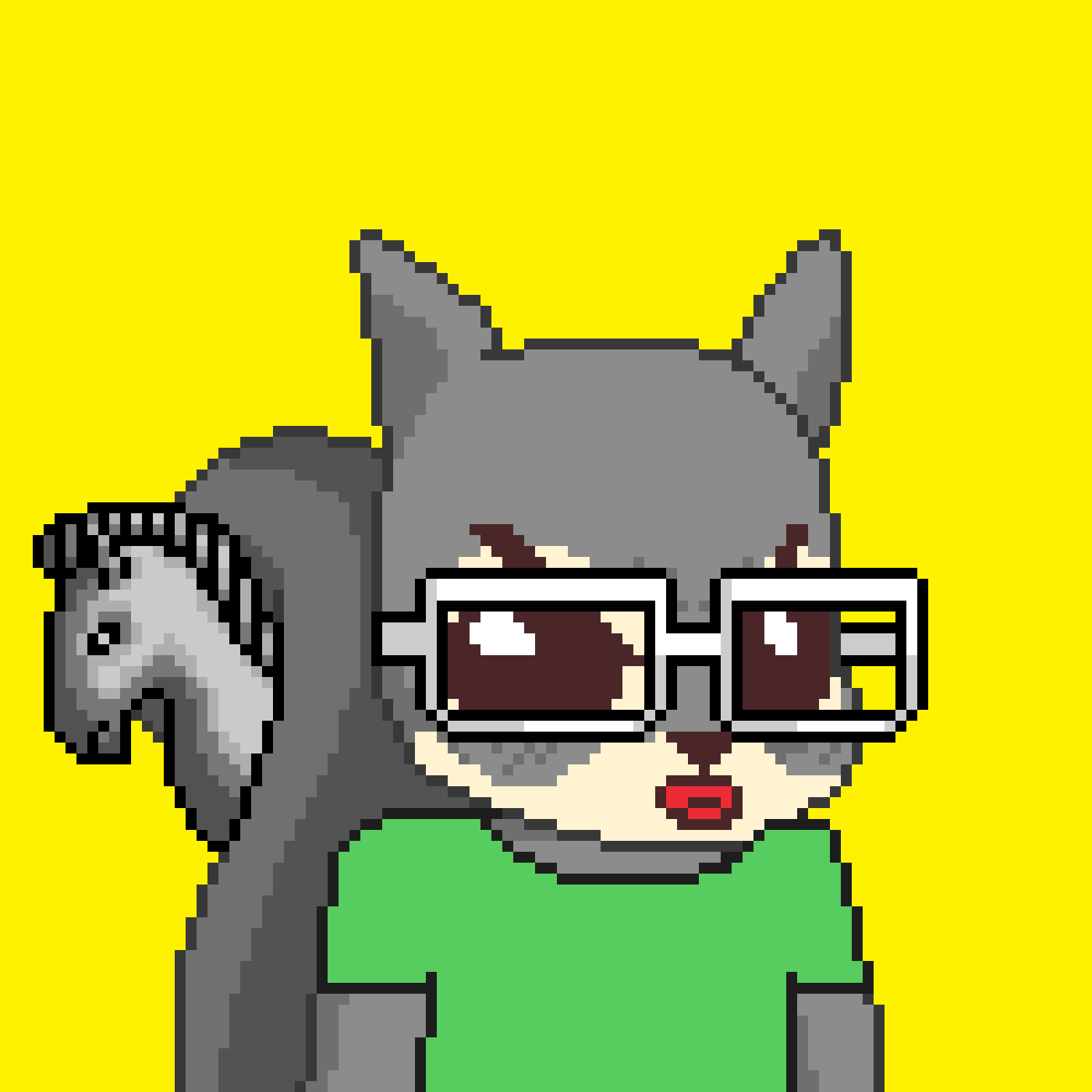 Pixel Squirrels #4807 NFT on Algorand