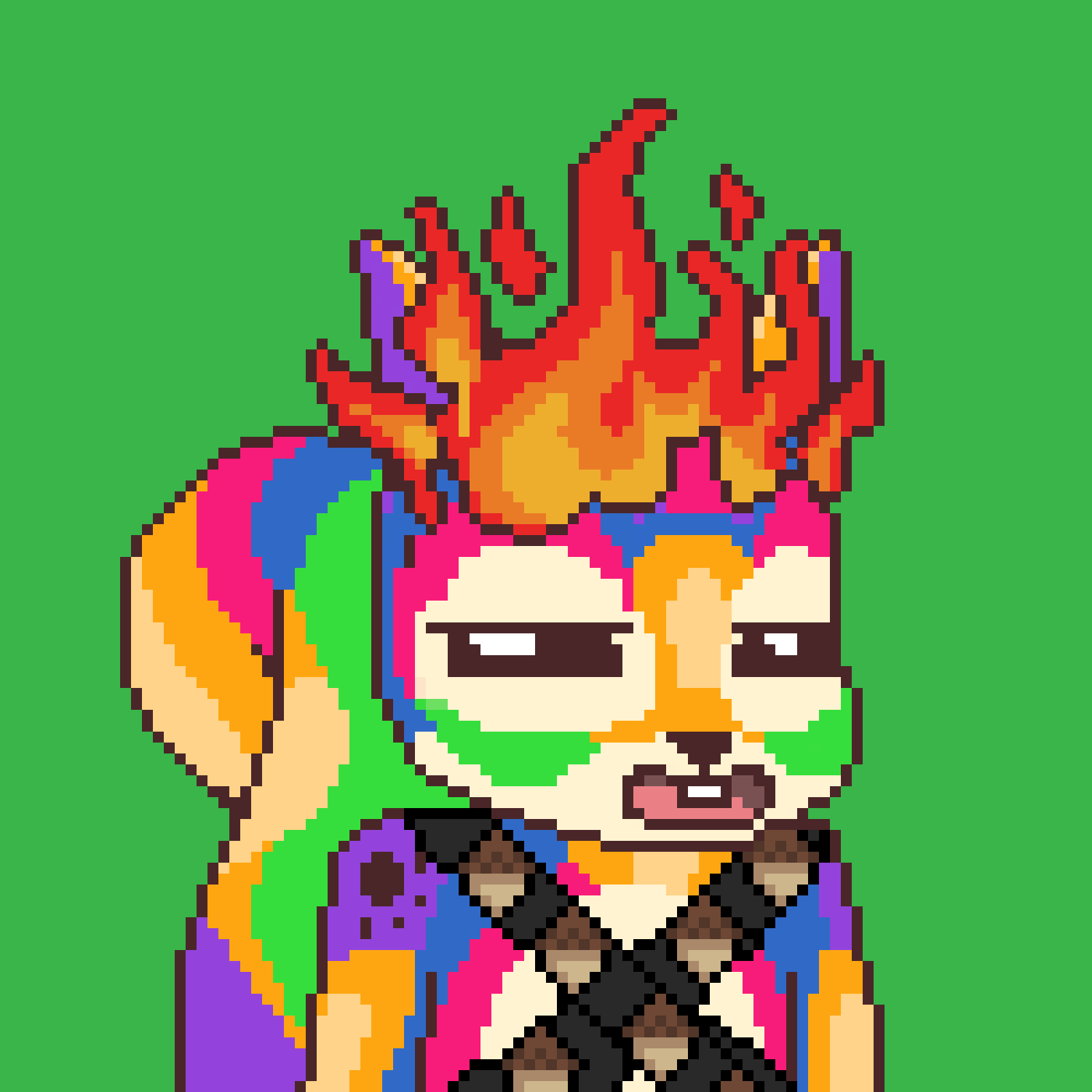 Pixel Squirrels #4818 NFT on Algorand