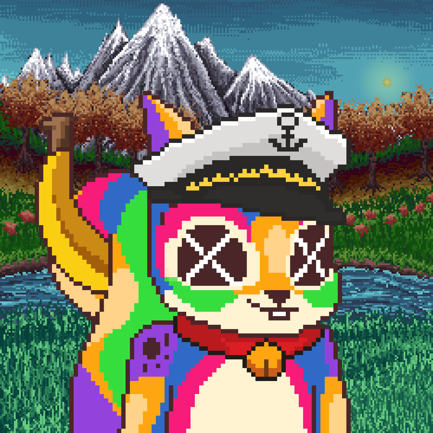 Pixel Squirrels #4844 NFT on Algorand