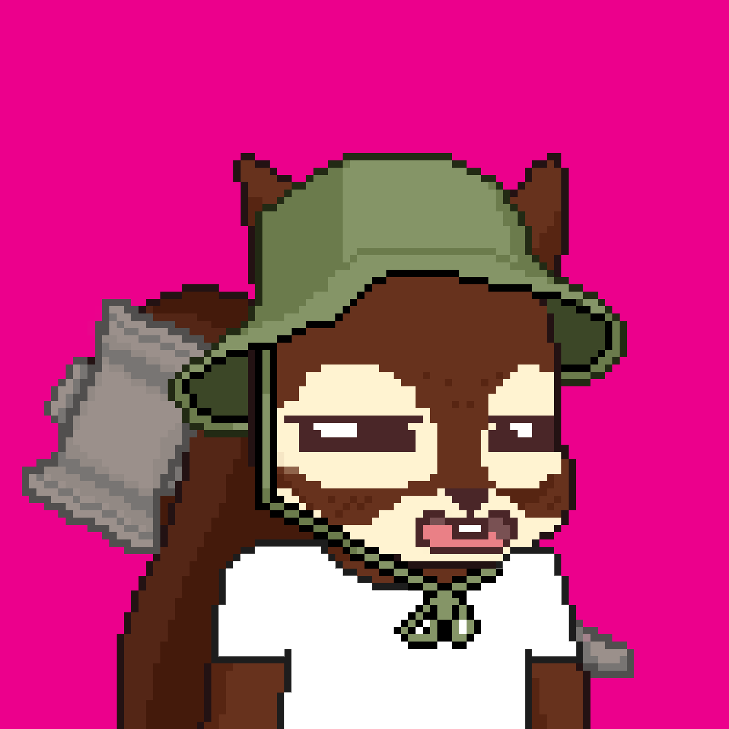 Pixel Squirrels #4886 NFT on Algorand