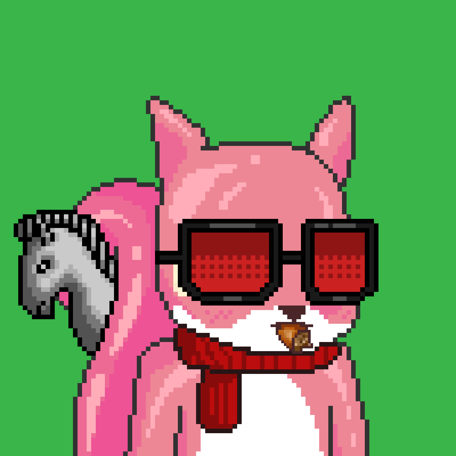 Pixel Squirrels #4907 NFT on Algorand