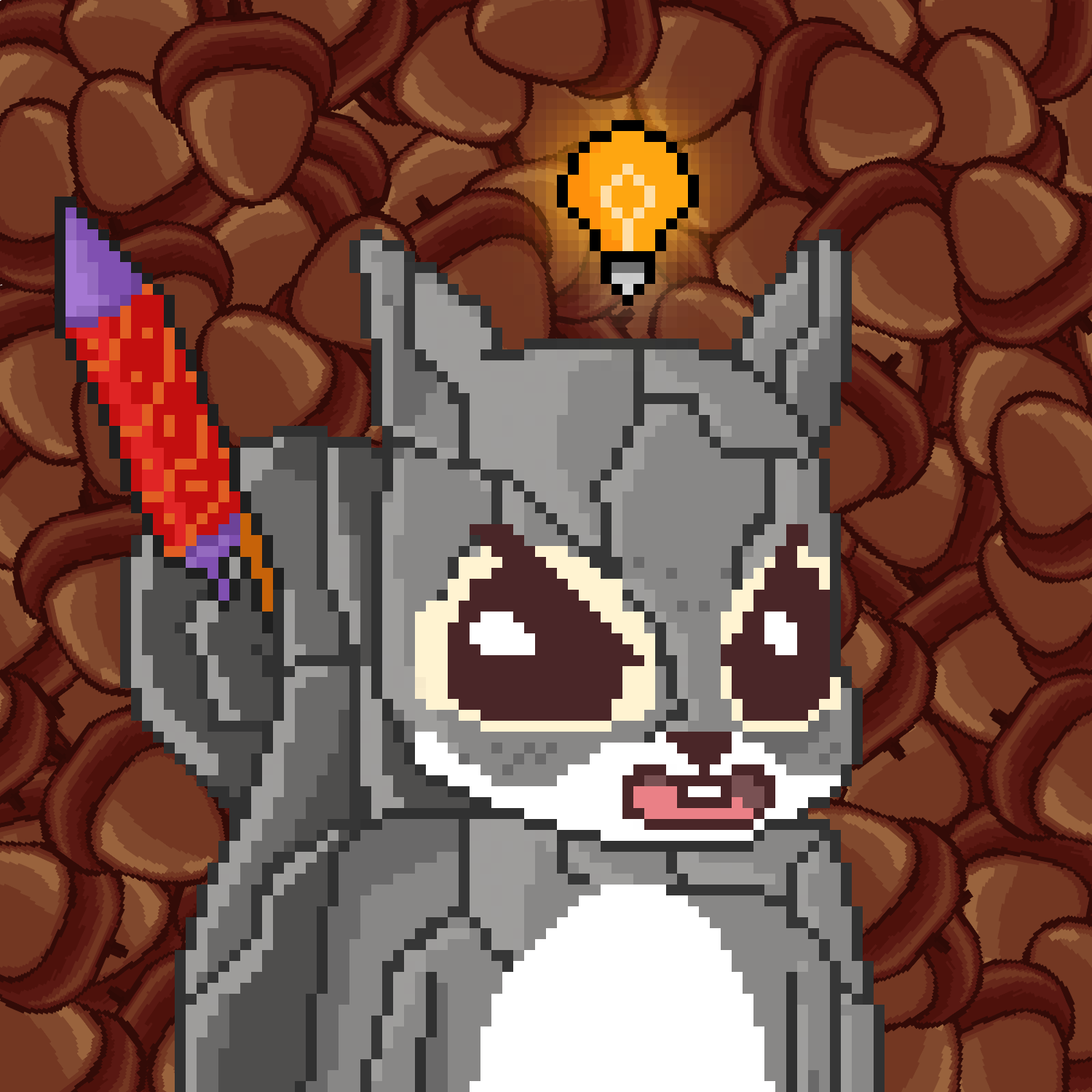 Pixel Squirrels #4961 NFT on Algorand