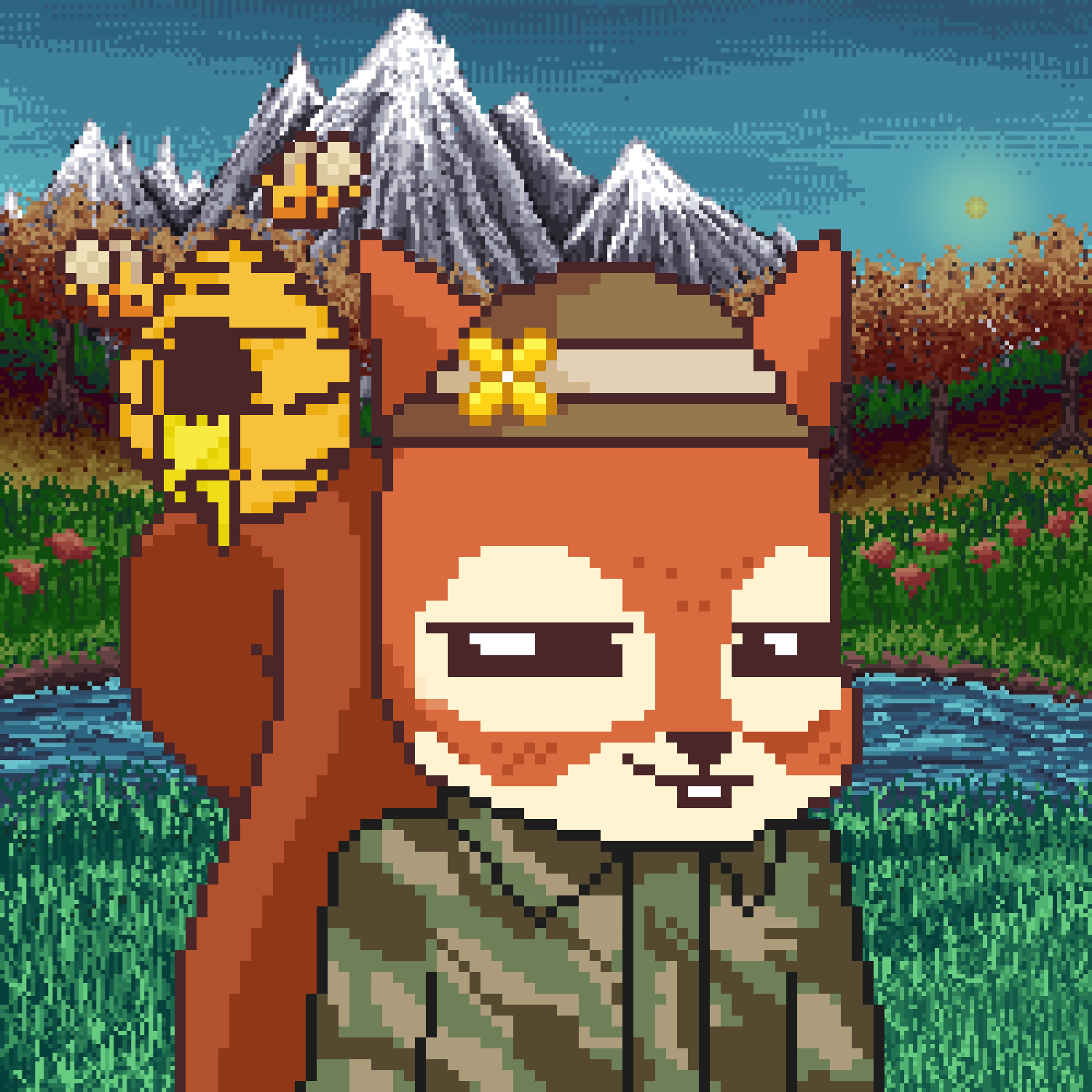 Pixel Squirrels #4978 NFT on Algorand