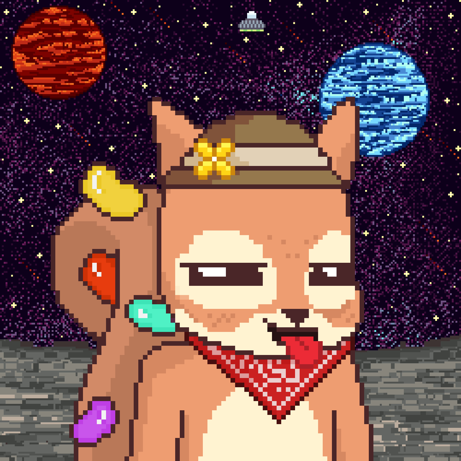 Pixel Squirrels #5034 NFT on Algorand