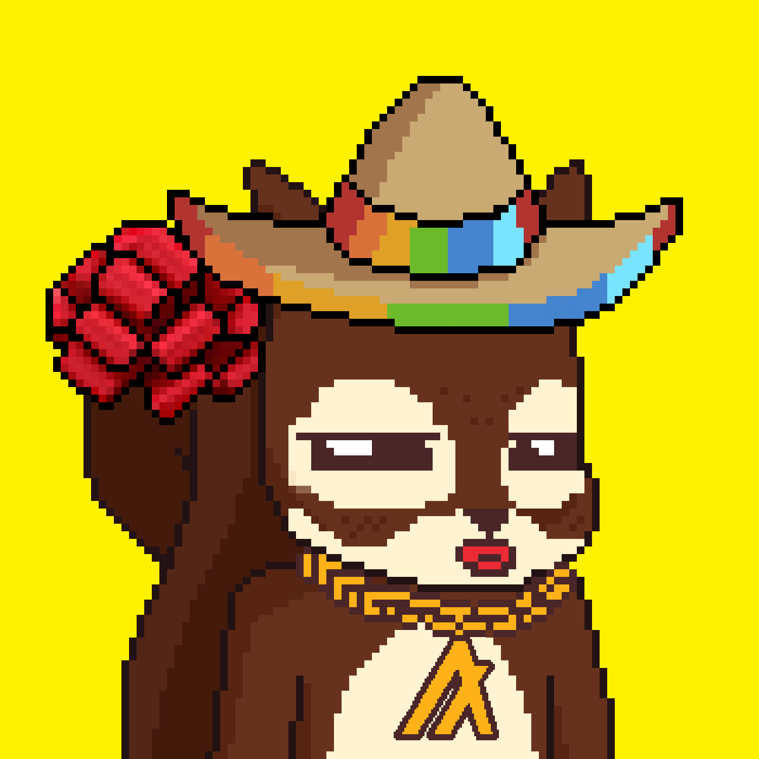 Pixel Squirrels #5037 NFT on Algorand
