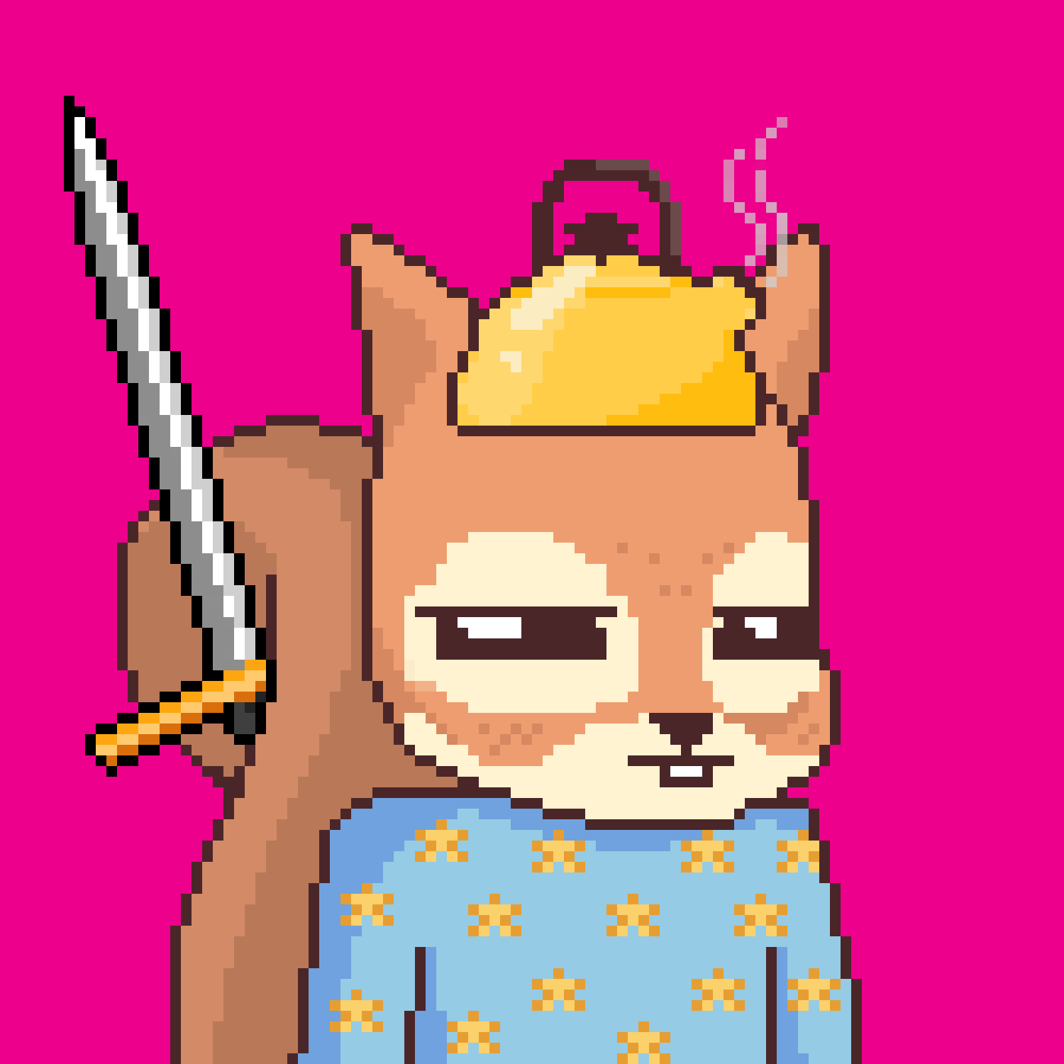 Pixel Squirrels #5117 NFT on Algorand