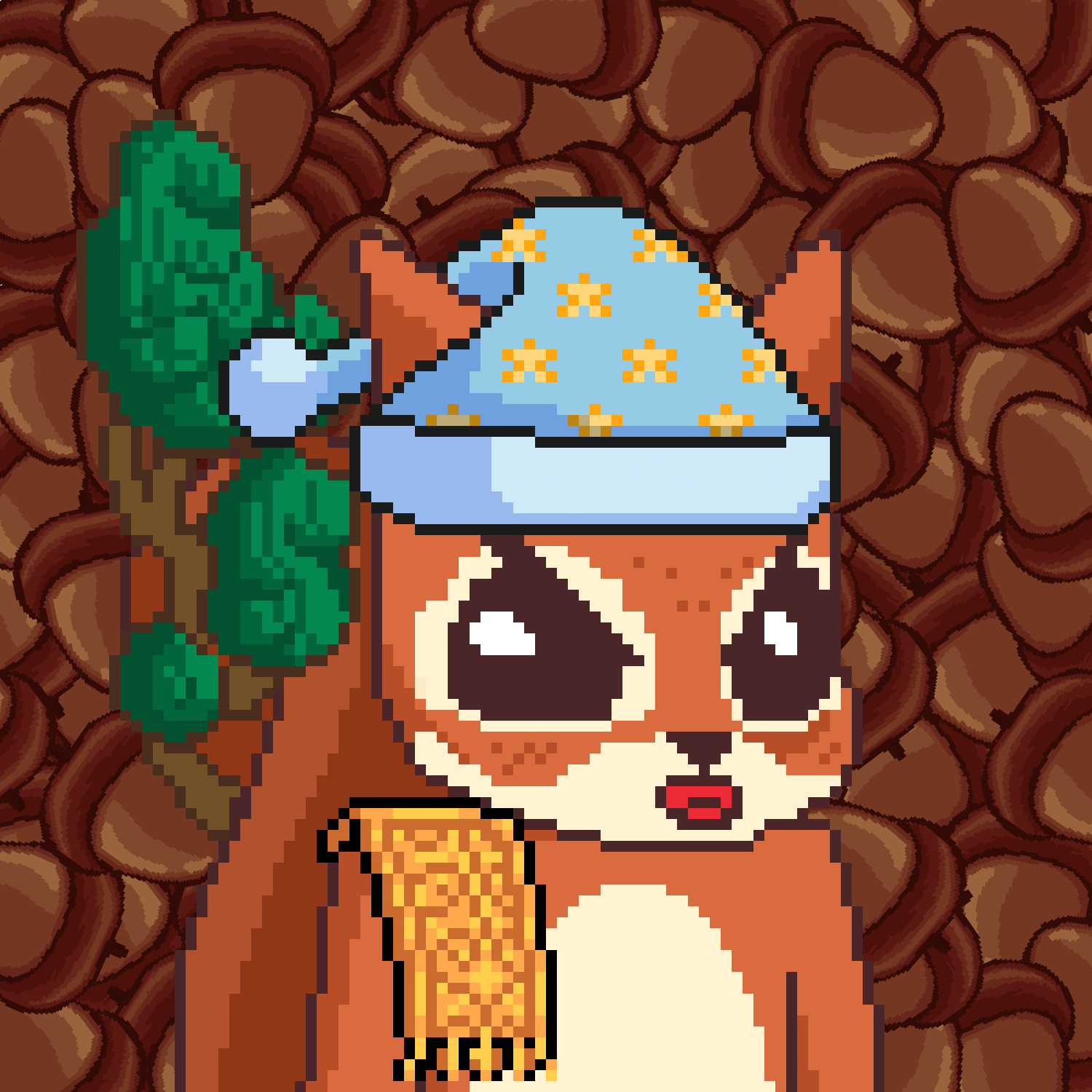Pixel Squirrels #550 NFT on Algorand