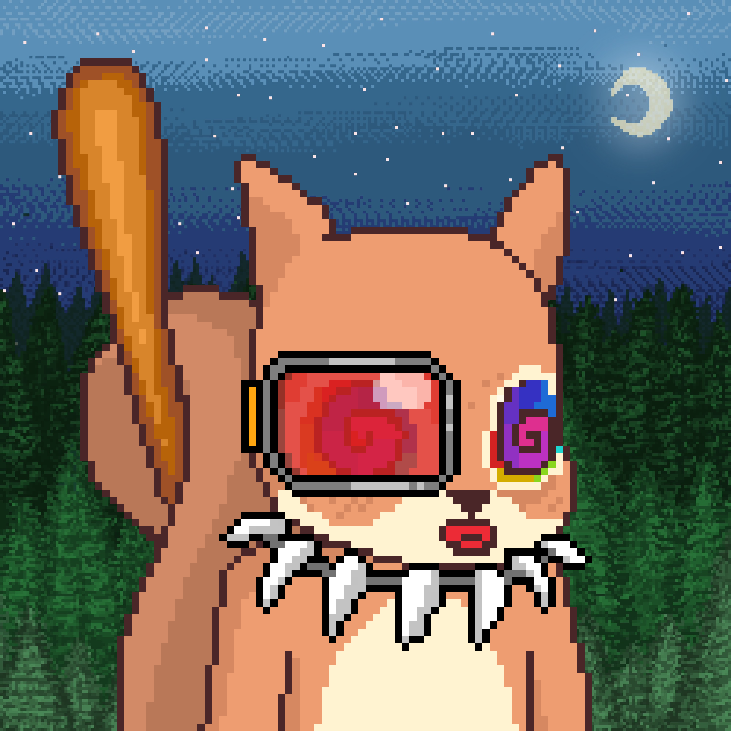 Pixel Squirrels #5521 NFT on Algorand