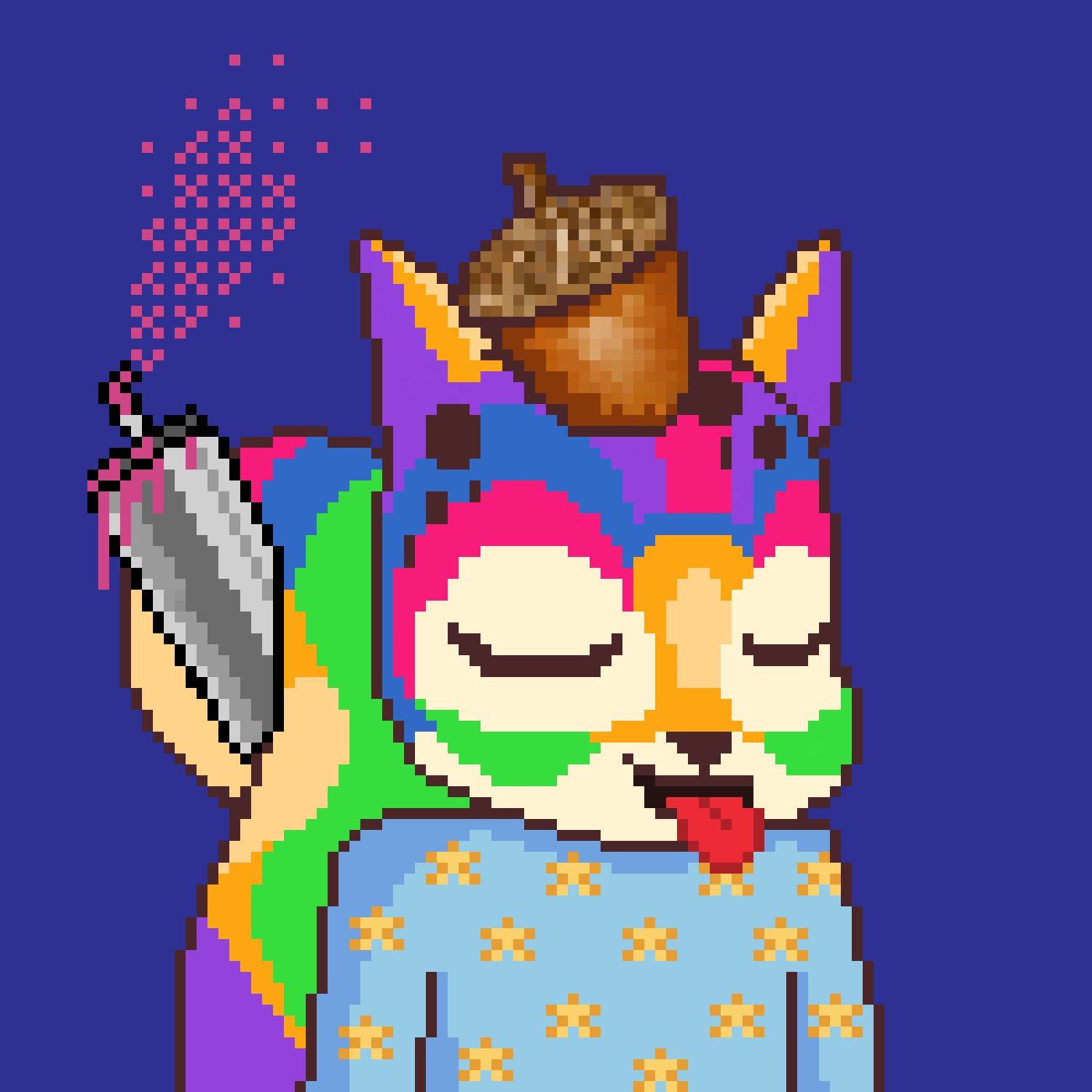 Pixel Squirrels #5621 NFT on Algorand