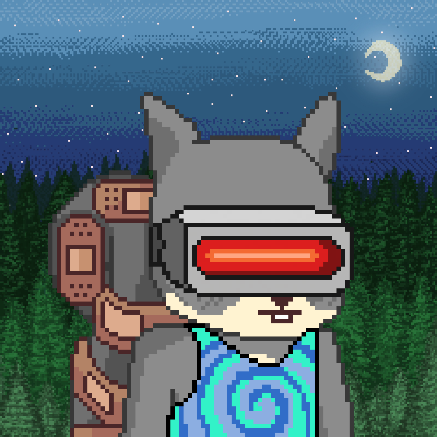 Pixel Squirrels #5663 NFT on Algorand