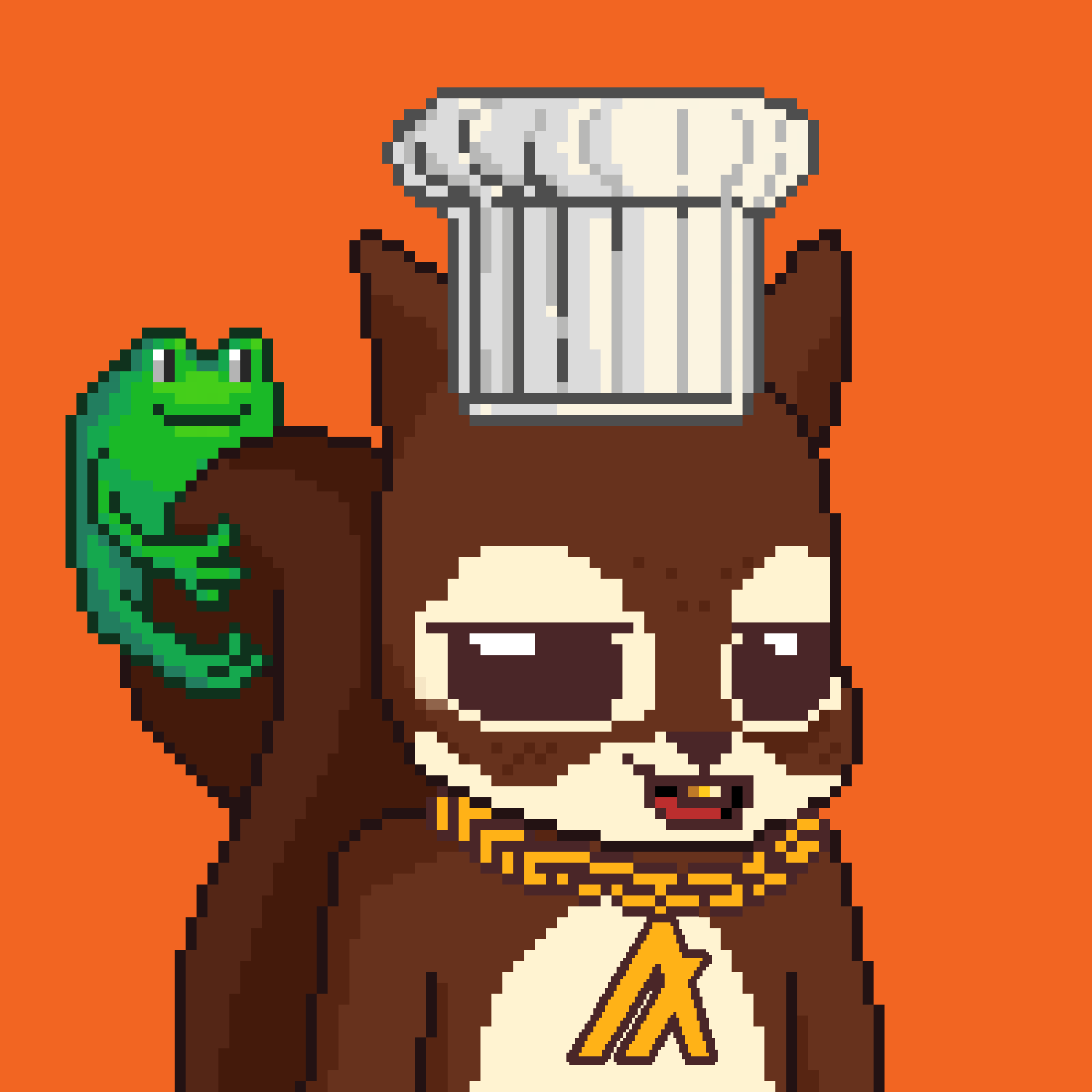 Pixel Squirrels #5668 NFT on Algorand