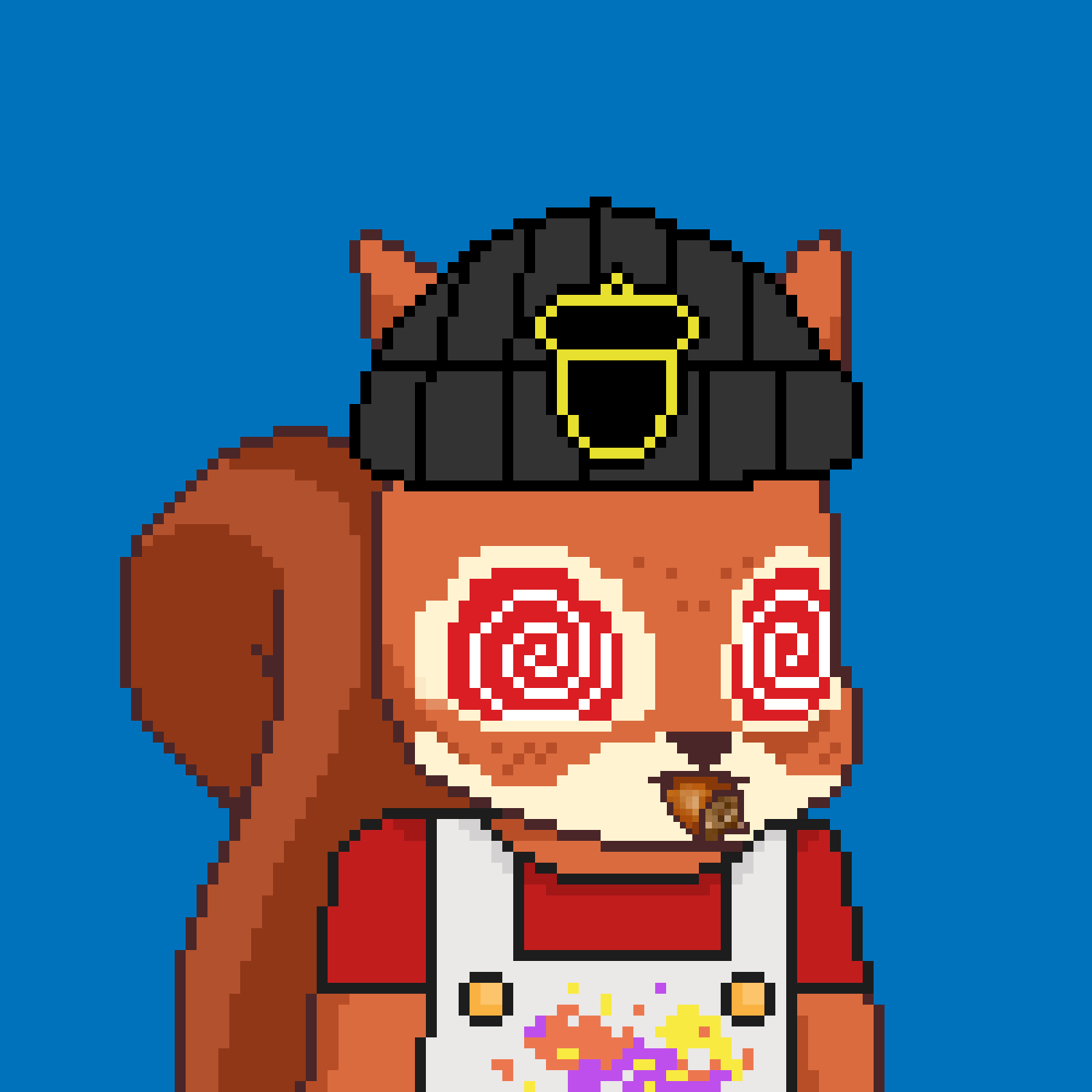 Pixel Squirrels #6010 NFT on Algorand