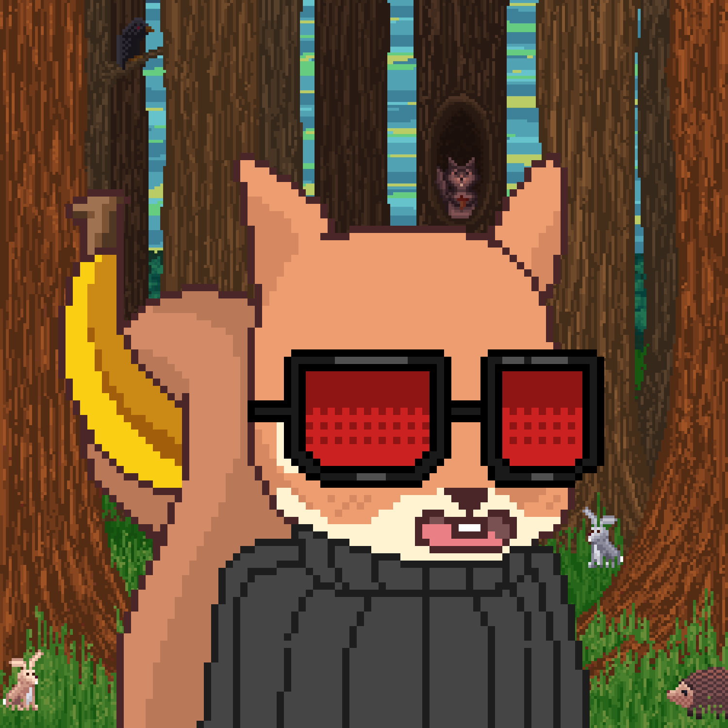 Pixel Squirrels #6200 NFT on Algorand