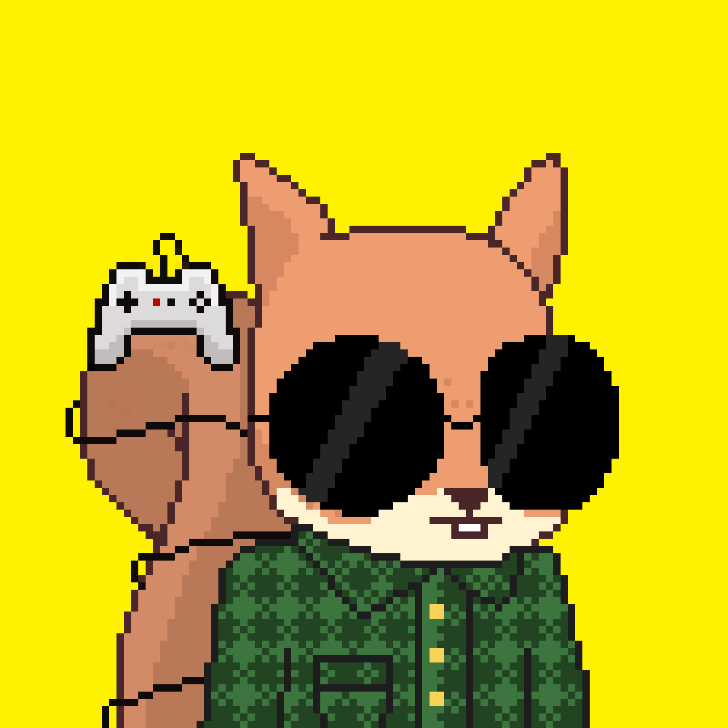 Pixel Squirrels #6255 NFT on Algorand