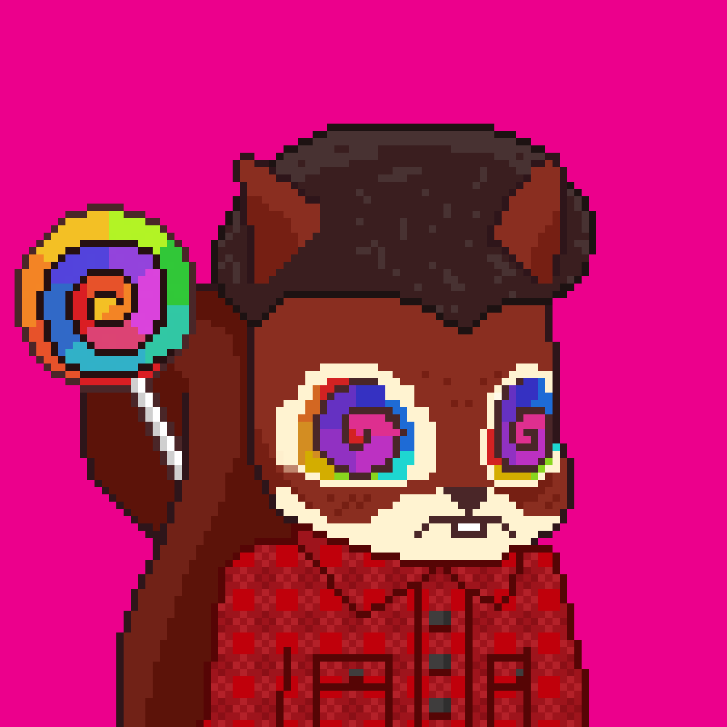 Pixel Squirrels #6375 NFT on Algorand