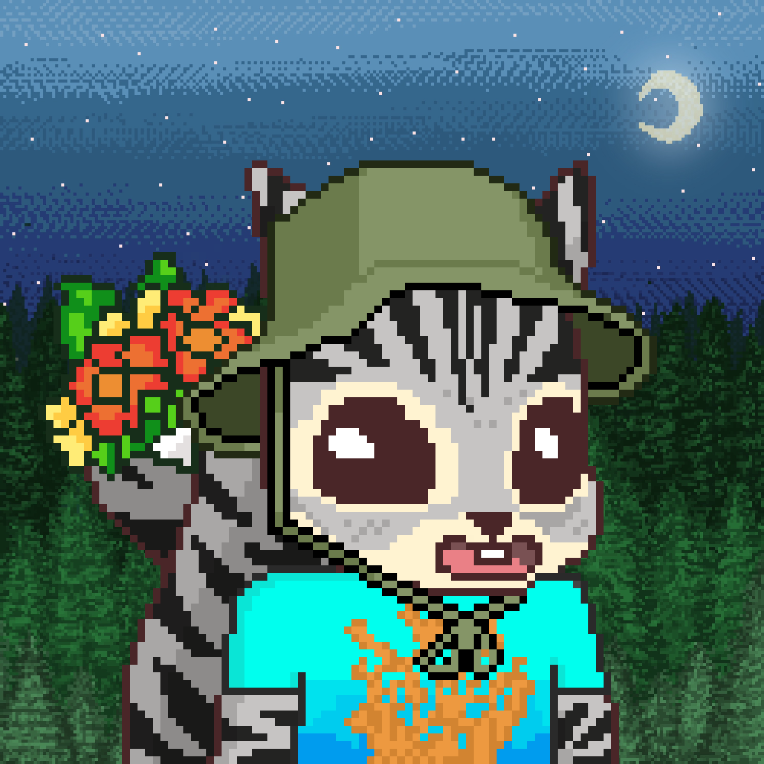 Pixel Squirrels #6440 NFT on Algorand