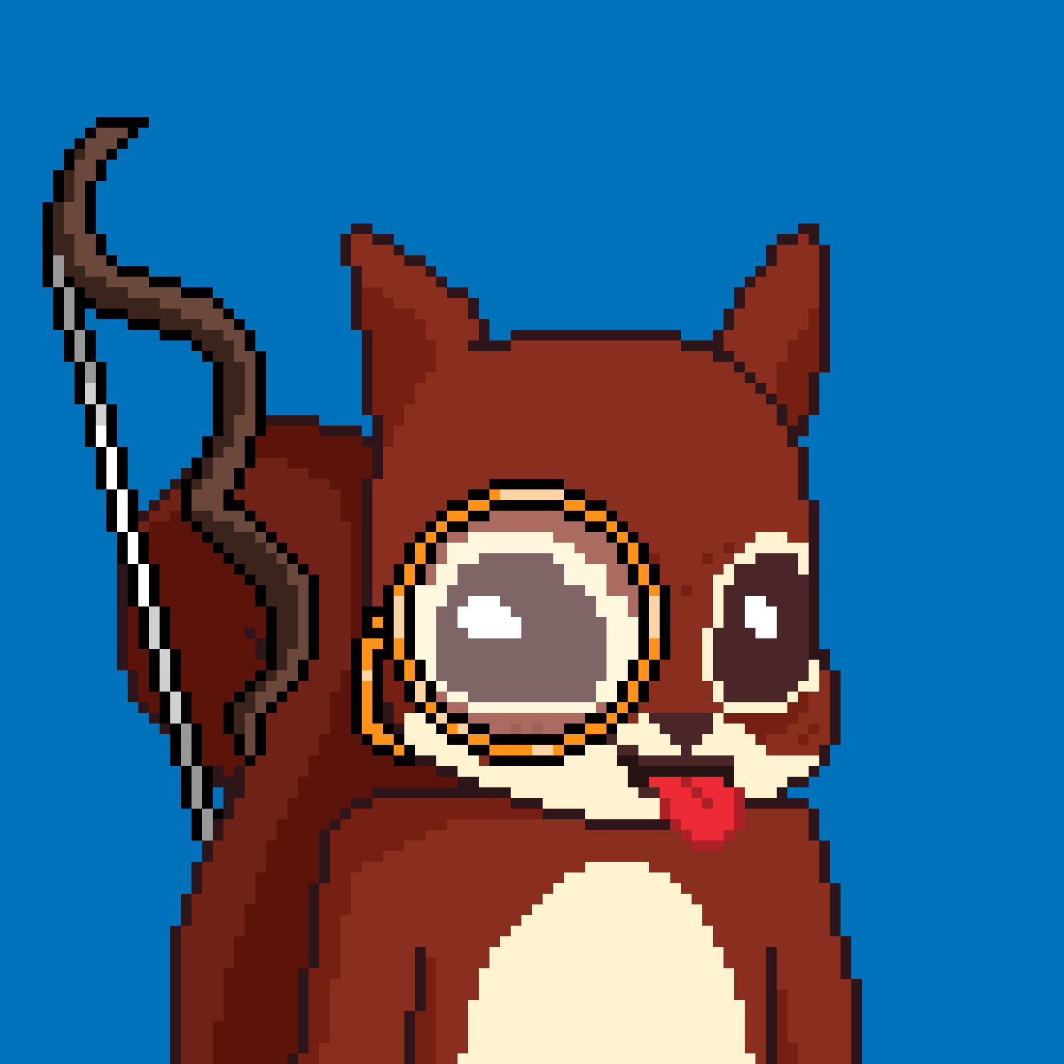 Pixel Squirrels #6491 NFT on Algorand