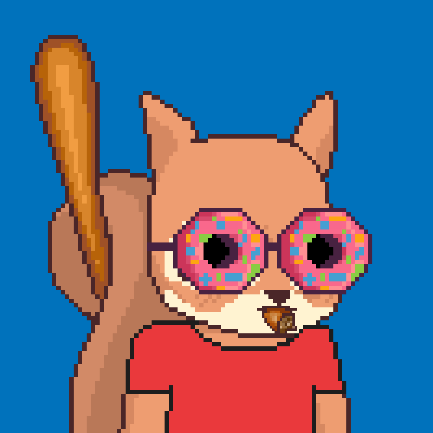 Pixel Squirrels #6551 NFT on Algorand