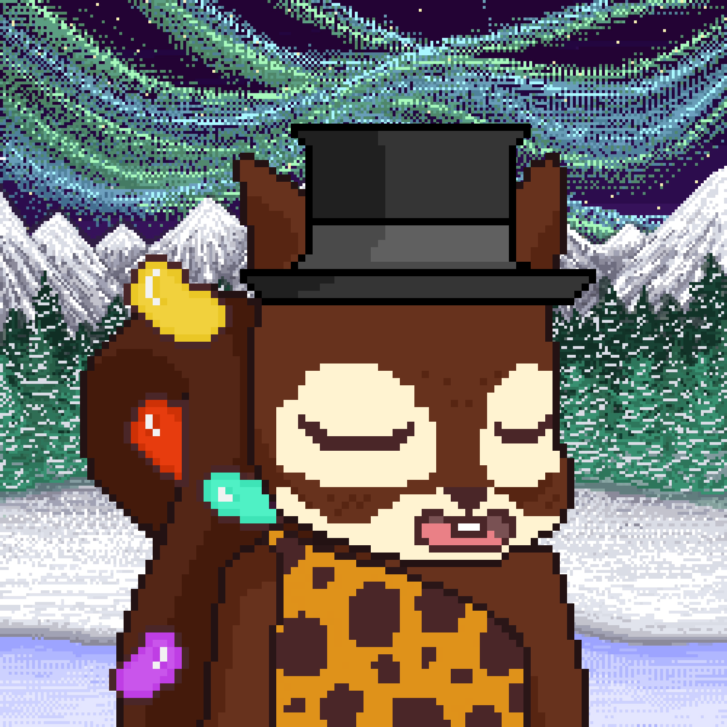 Pixel Squirrels #6580 NFT on Algorand