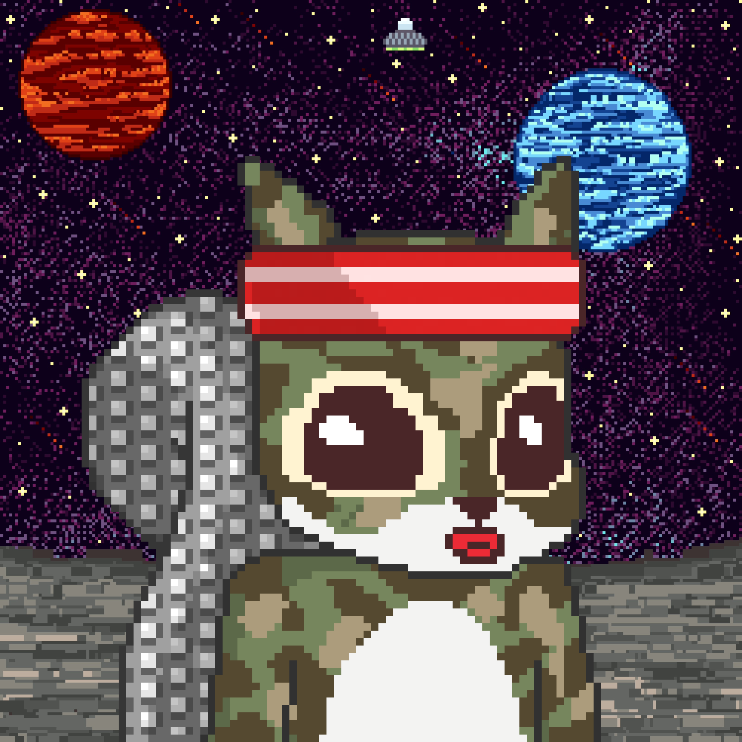 Pixel Squirrels #6903 NFT on Algorand
