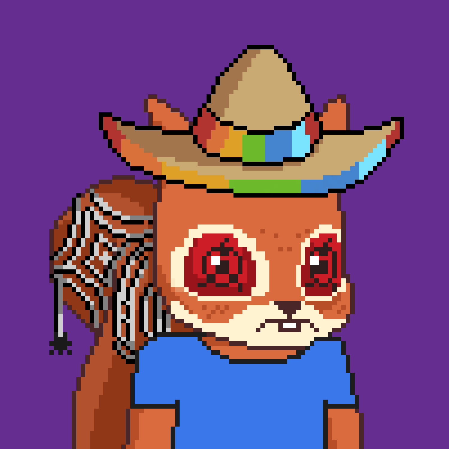 Pixel Squirrels #6948 NFT on Algorand