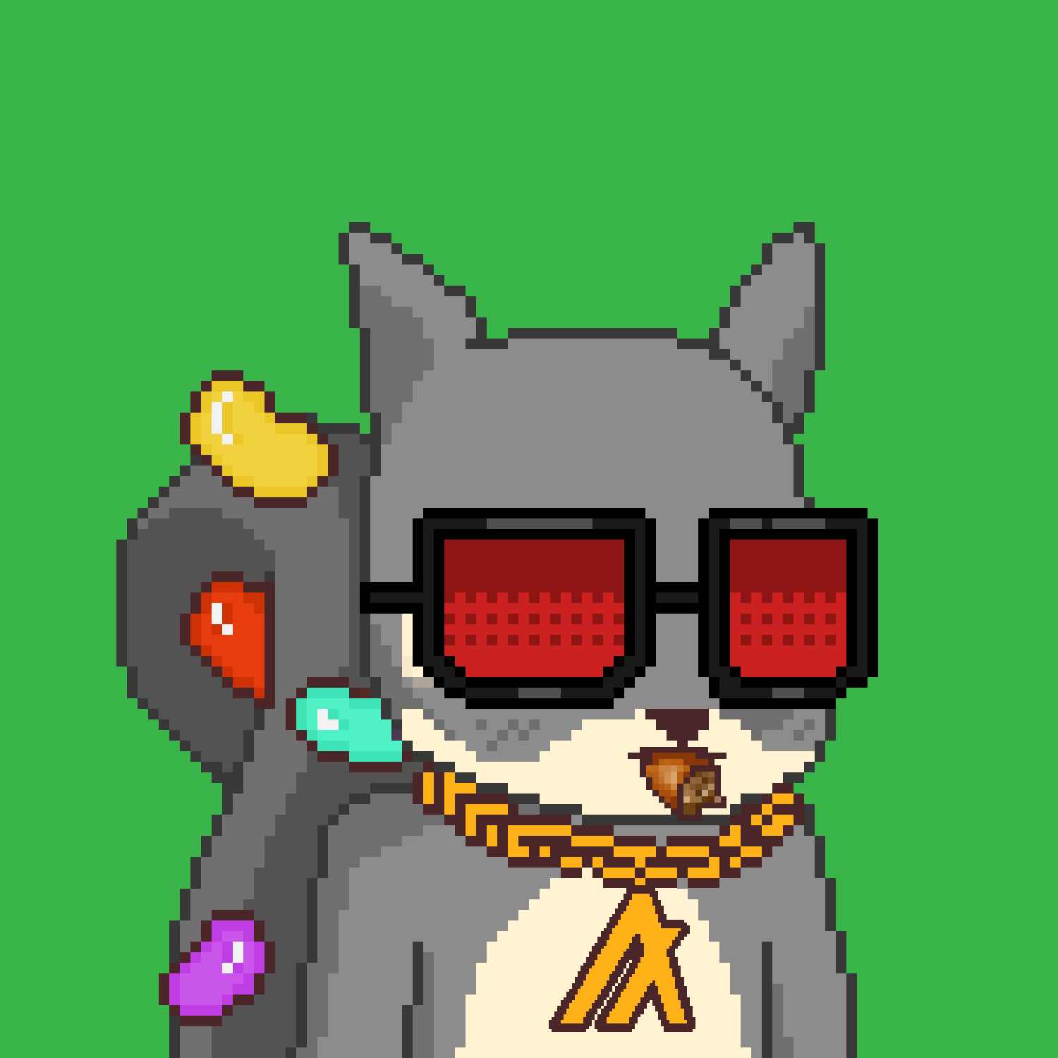 Pixel Squirrels #701 NFT on Algorand