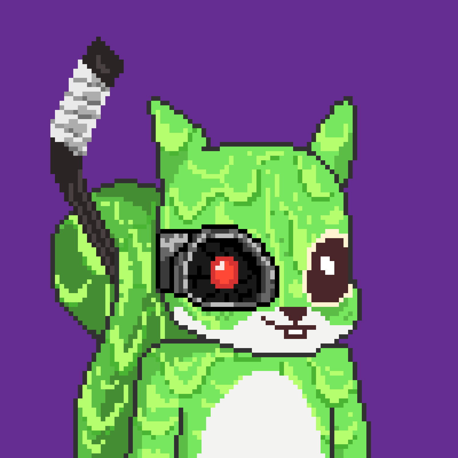 Pixel Squirrels #7023 NFT on Algorand